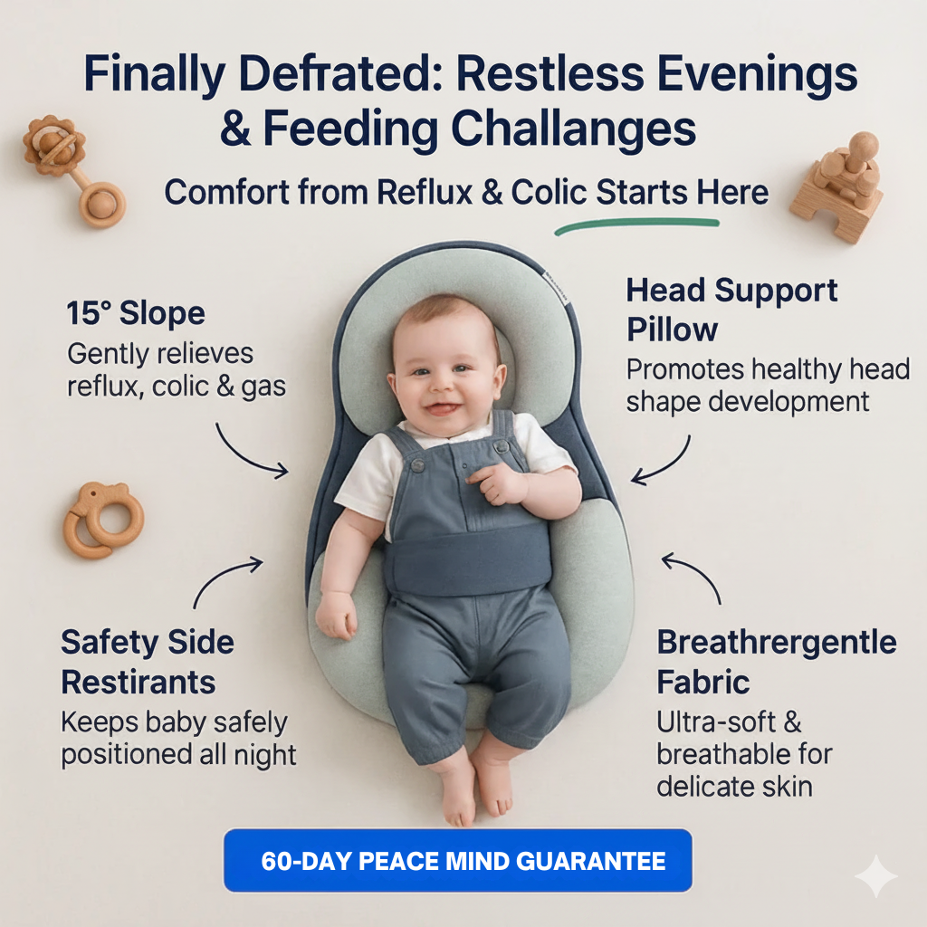 DreamNest® Reflux Relief Nest for Cozy Sleep