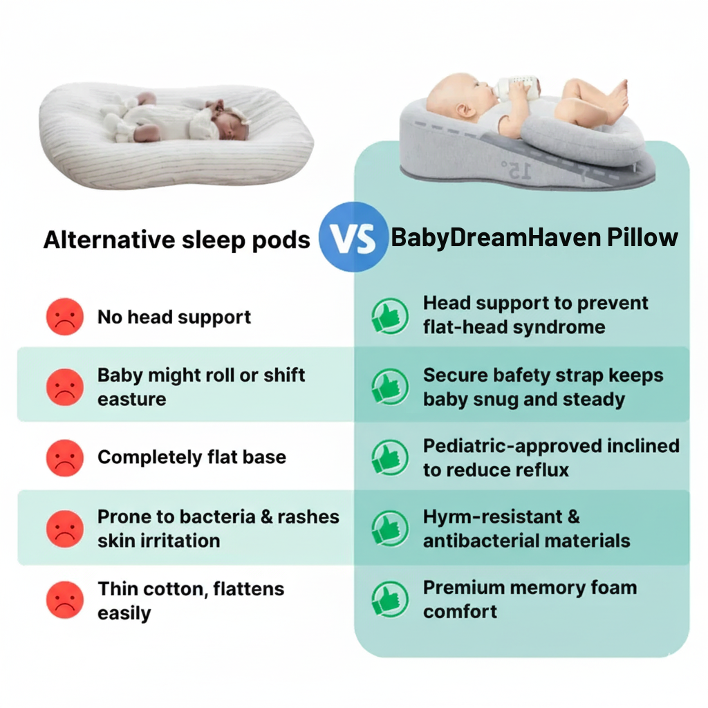 DreamNest® Reflux Relief Nest for Cozy Sleep